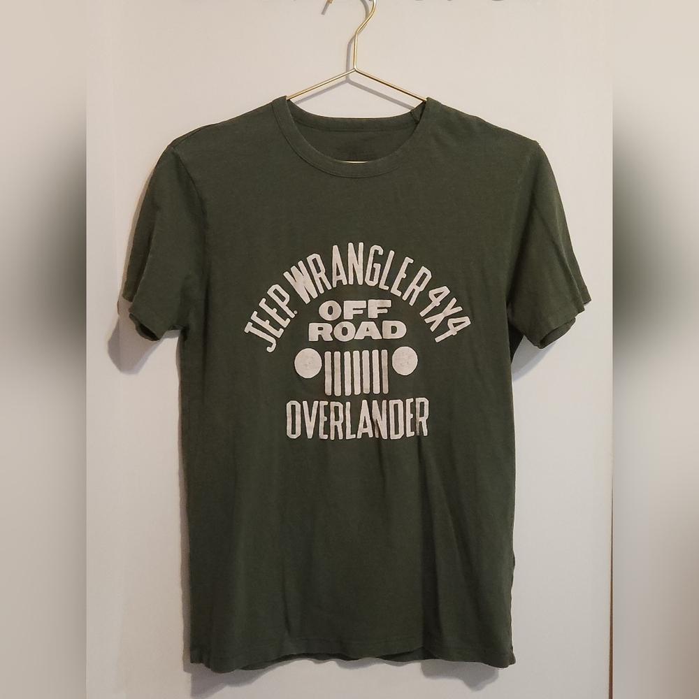 Lucky Brand Jeep Wrangler Tee sz Small Mens/unisex Fit distressed vintage-style